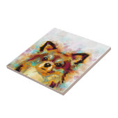 Chihuahua Dog 141 multicolor Fliese (Seite)