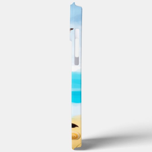 Chihuahua Dog am Strand Case-Mate iPhone Hülle (Rückseite / Links)