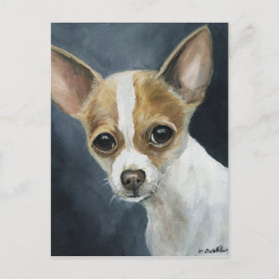 "Chihuahua" Dog Art Postcard Postkarte