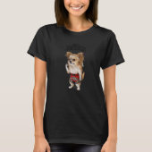 Chihuahua Dog As Muay Thai Kick Boxing Champion T-Shirt (Vorderseite)