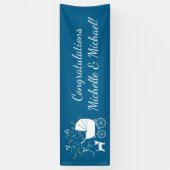 Chihuahua Dog Babydusche Banner (Vertikal)