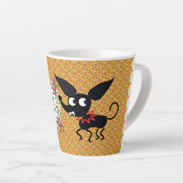 CHIHUAHUA DOG CARAMBA MEXICAN CARTOON Latte Tasse