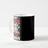 Chihuahua Dog Emotional Suprt Human  Kaffeetasse (Vorderseite Links)