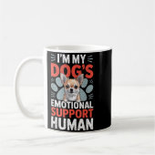 Chihuahua Dog Emotional Suprt Human  Kaffeetasse (Links)