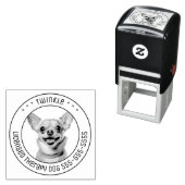 Chihuahua Dog Foto Permastempel (Beispiel)