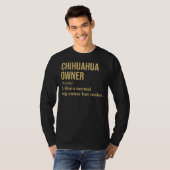 Chihuahua Dog Funny T-Shirt (Vorne ganz)