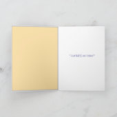 Chihuahua Dog Grußkarte Karte (Innenseite)