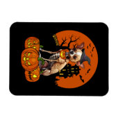 Chihuahua Dog Halloween Magnet (Horizontal)