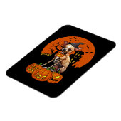 Chihuahua Dog Halloween Magnet (Linke Seite)