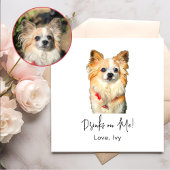 Chihuahua Dog Hand Zeichne Personalisierte Napkins Serviette