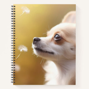 Chihuahua Dog Haustier Ruhe Frieden Notizblock