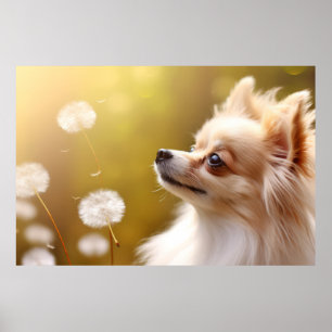 Chihuahua Dog Haustier Ruhe Frieden Poster