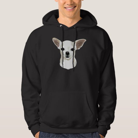 Chihuahua Dog Hoodie (Vorderseite)