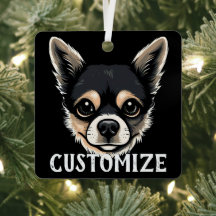 Chihuahua Dog Individuelle Name Weihnachten