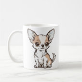 Chihuahua Dog Kaffeetasse (Links)