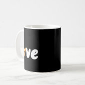 Chihuahua Dog Love For Valentines Day Kaffeetasse (Vorderseite Links)