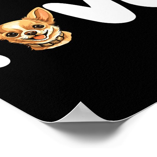 Chihuahua Dog Love For Valentine's Day Poster (Ecke)