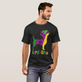Chihuahua Dog Lover Mardi Gras Carnival Jester T-Shirt (Vorne ganz)