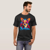 Chihuahua Dog Mountain T-Shirt (Vorne ganz)