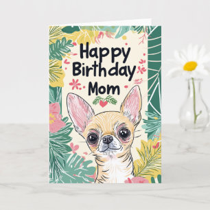 Chihuahua Dog Pawfect Day - Happy Birthday Mama Karte