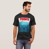 Chihuahua Dog Paws Niedlich Movie Poster Pater Fun T-Shirt (Vorne ganz)