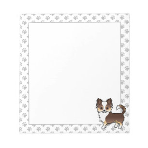 Chihuahua Dog & Paws Notizblock