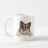 Chihuahua Dog Personalisiert Kaffeetasse (Links)