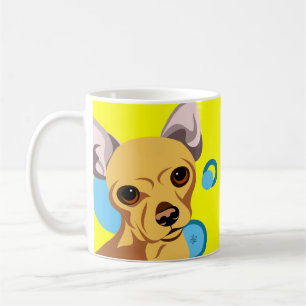 Chihuahua Dog Portrait Kaffeetasse