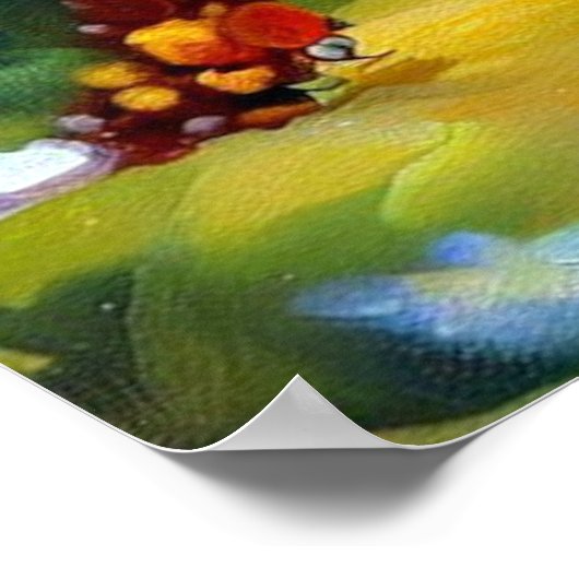 Chihuahua Dog Poster (Ecke)