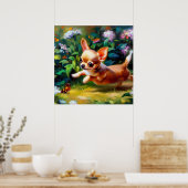 Chihuahua Dog Poster (Küche)