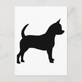 Chihuahua Dog Postkarte (Vorderseite)