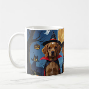 Chihuahua Dog Pumpkin Halloween Funny Kaffeetasse
