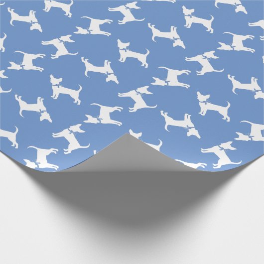 Chihuahua Dog Puppy Geschenkpapier (Ecke)