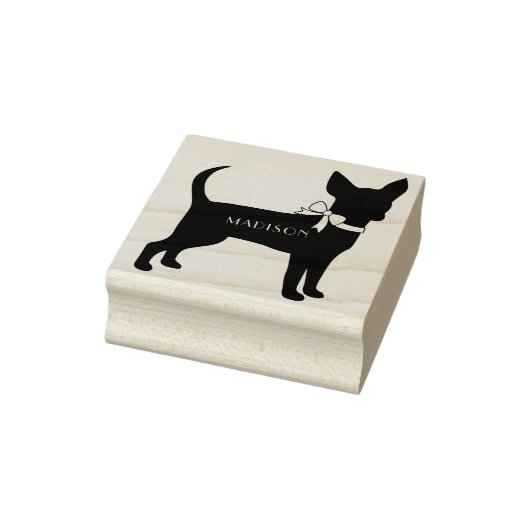 Chihuahua Dog Puppy Gummistempel (Stempel)