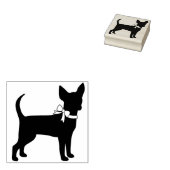 Chihuahua Dog Puppy Gummistempel (Stempel)