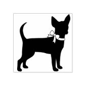 Chihuahua Dog Puppy Gummistempel (Prägung)