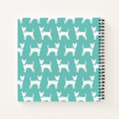 Chihuahua Dog Puppy-Notebook Notizblock (Rückseite)