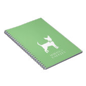 Chihuahua Dog Puppy-Notebook Notizblock (Rechte Seite)