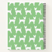 Chihuahua Dog Puppy-Notebook Notizblock (Rückseite)