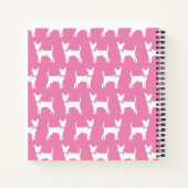 Chihuahua Dog Puppy-Notebook Notizblock (Rückseite)