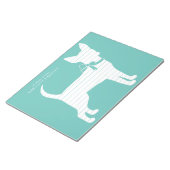 Chihuahua Dog Puppy Notepad Notizblock (angewinkelt)