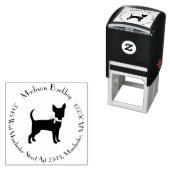 Chihuahua Dog Puppy Permastempel (Beispiel)