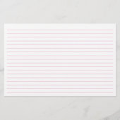 Chihuahua Dog Puppy Stationery Briefpapier (Rückseite)