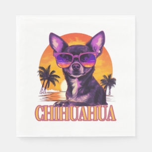 Chihuahua Dog Rasse für einen Chihuahua Lover Serviette