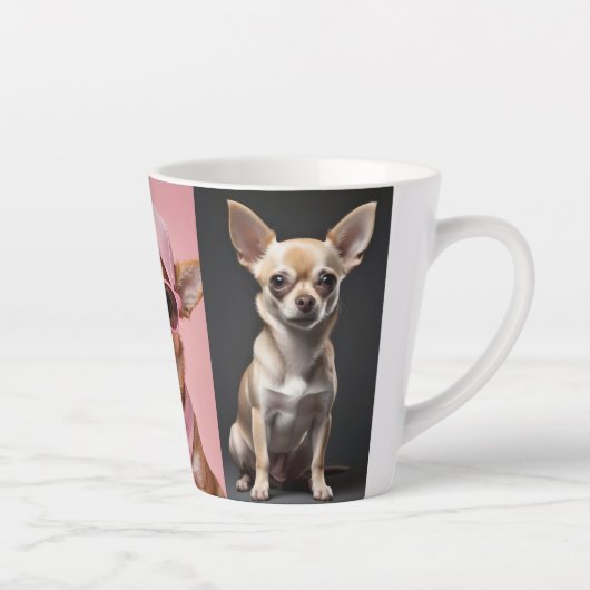 Chihuahua Dog Rasse Sortiment Milchtasse (Rechts)