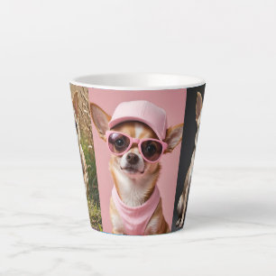 Chihuahua Dog Rasse Sortiment Milchtasse