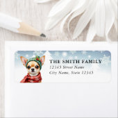 Chihuahua Dog Return Address Labels (Insitu)
