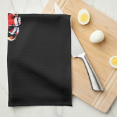 Chihuahua Dog Santa Classic T-Shirt Geschirrtuch (Viertel Falte)