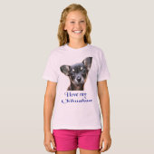 Chihuahua Dog T - Shirt (Vorne ganz)
