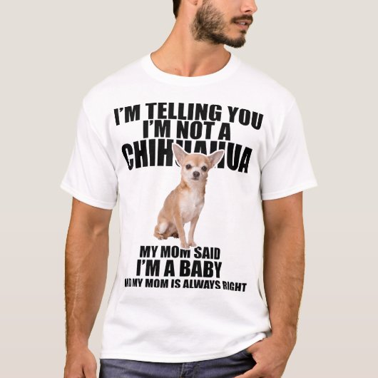 Chihuahua Dog T-Shirt (Vorderseite)